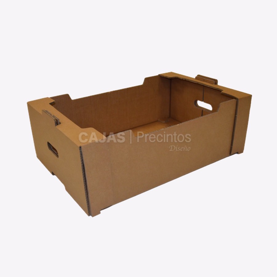 Caja de cartón para envíos de fruta o verdura