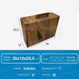 Perchas de madera natural (multiuso de 17 pulgadas) - Caja de 50