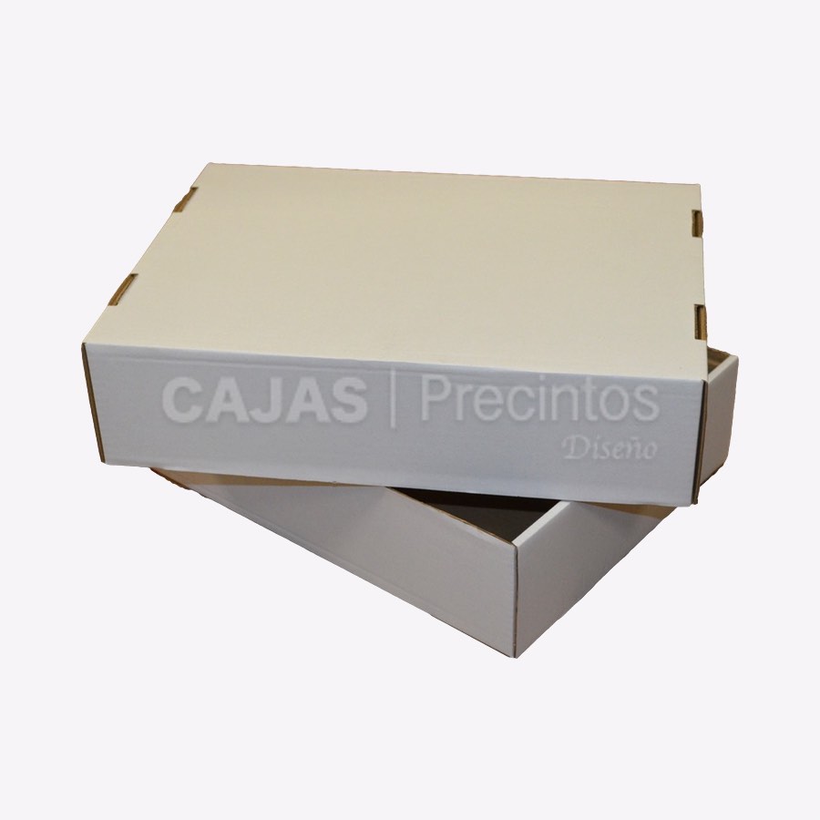 Caja de carton en natural 30x30+10cm