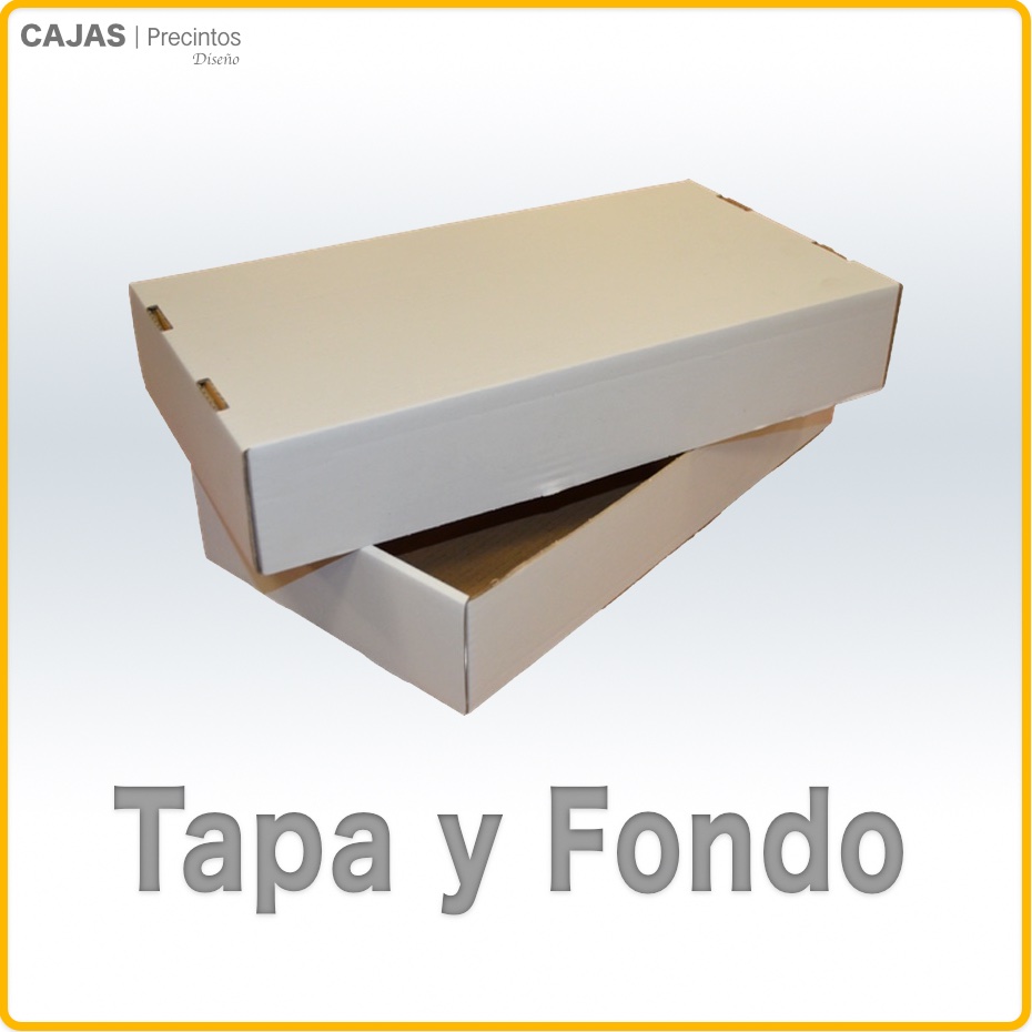 Cajas de cartón de tapa y fondo