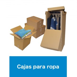 Cajas para ropa