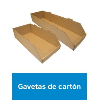 Gavetas de Cartón