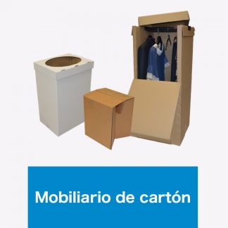 Mobiliario de cartón