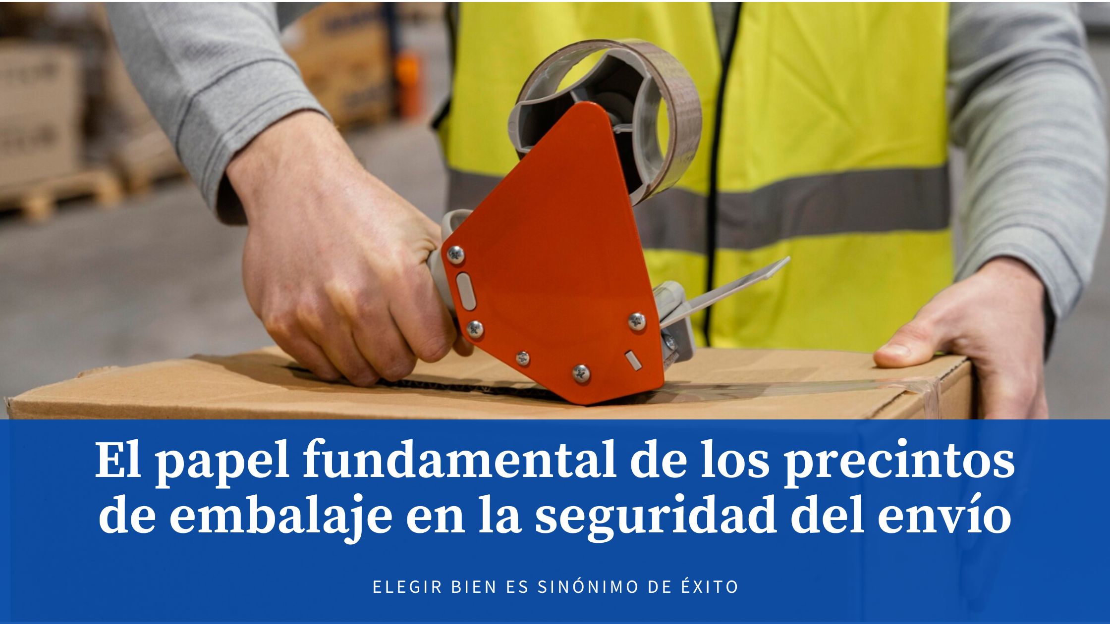 precintos de embalaje y seguridad en el envío