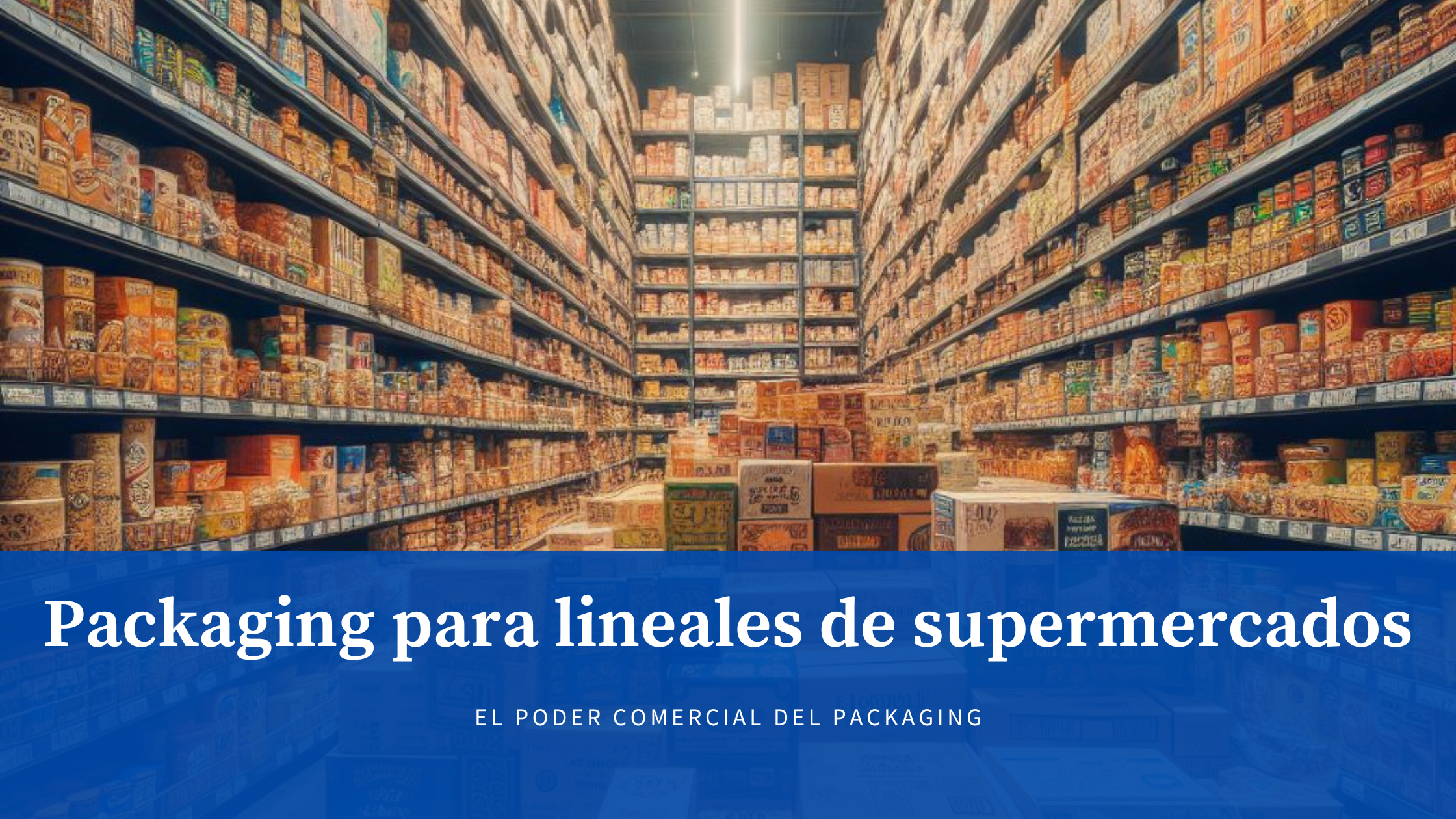 Packaging para lineales de supermercados